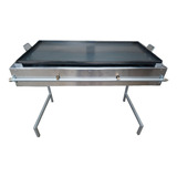 Parrilla Memelera De Plancha Industrial (40x80) Acero Inox.