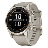 Garmin Fenix 7s Pro Zafiro Solar Silicona Arena 42mm Reloj