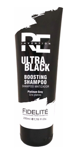 Shampoo Boosting Ultra Black Matizador Fidelite