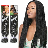 Kanekalon Extensiones De Cabello 165g / Color A Eleccion 