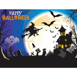 Decoração Halloween Painel Bruxa Tecido Tnt Gigante