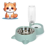 Tigela Para Cães E Gatos 2 Em 1 Água Automática Comedor Pet