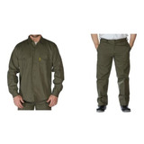 Camisa Y Pantalon Kit De Trabajo Oferta Gabardina Seguridad