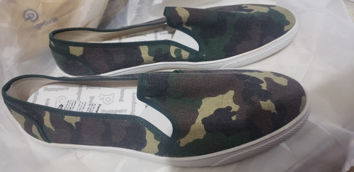 Panchas Hombre Lona Camuflada