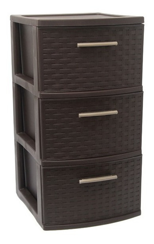 Cajonera Plástico Mediana 3 Cajones Sterilite | Envío gratis
