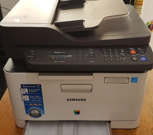 Impressora Laser Color Multifuncional Samsung C480w: Retirar