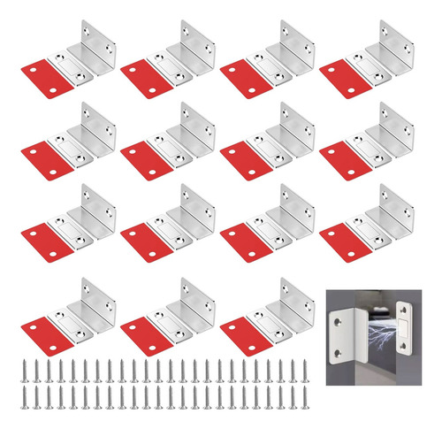 Pack 15 Cerradura Imán Fuerte Cierre Mueble Cajones Armario