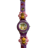 Reloj De Pulso Digital Infantil Niña Modelo Abejita 8