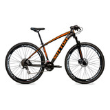 Bicicleta Sutton New 29 24v Shimano Freio Disco Hidraulico Cor Preto/laranja Tamanho Do Quadro 19