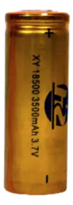 2 Bateria Xy 18500 3.7v 3500mah H2 Com Recarregável