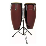 Set De Congas Latin Percussion 10+11 Cp640 C/ Soporte