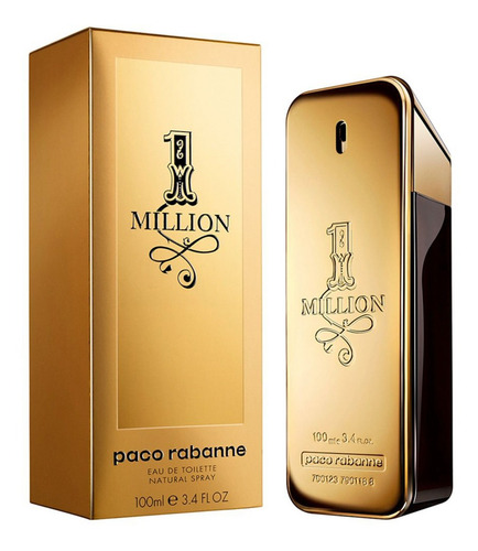 Perfume Hombre One Million 100ml Paco Rabanne