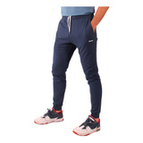 Pantalón Rustico Hombre Imago Azul Semi Chupin Algodon