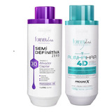 Kit Progressiva 3d E Alinhahair 4d Forever Liss 1l