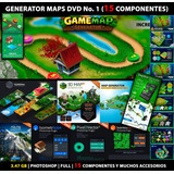 23 Photosop Dvd No. 1 (15 Componentes Para Mapas - Isometric