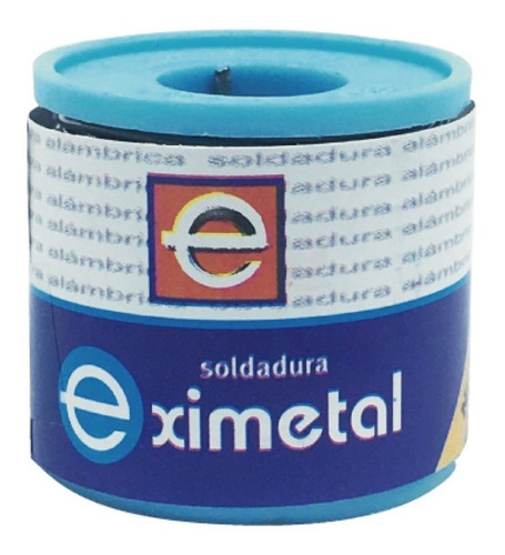 Estaño Rollo Eximetal 1mm Para Soldar 250gr 1/4 Kilo 1mm