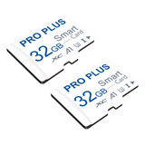Tarjeta De Memoria Micro Sd Pro Plus U3 V10 Blanca De 32 Gb,