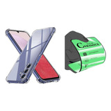 Capa Capinha Anti Shock + Película Cerâmica Para Samsung A34