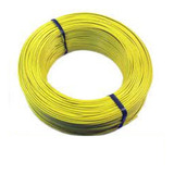 Cabinho Flexivel. 26awg =0,14mm Amarelo Rolo C/100mts