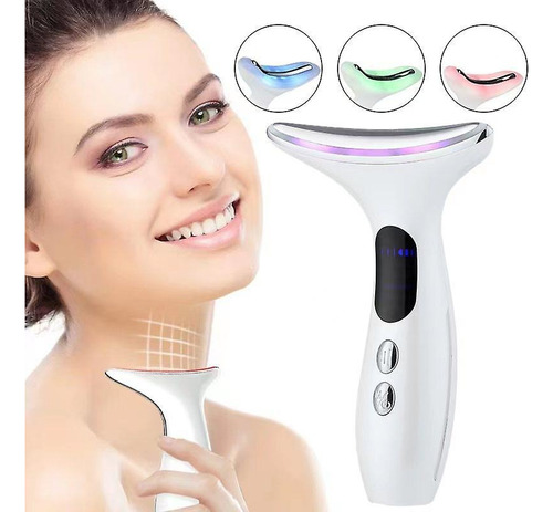 Massageador Facial Lipo Sem Corte Papada Skincare 3 Led