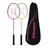 Kumpoo Juego De 2 Raquetas De Badminton Profesional, 3.03 Oz