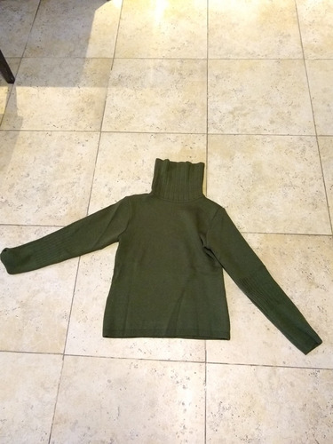Sweter Color Verde Talle M Usado (quilmes)