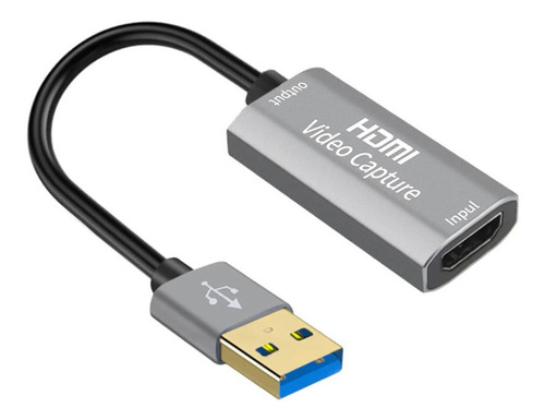 Placa De Captura De Video 4k Hdmi 1080p 60fps Usb 3.0