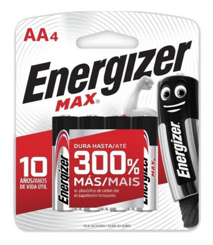 Energizer Max Aaa 4 Blister X4 Total 16uni.
