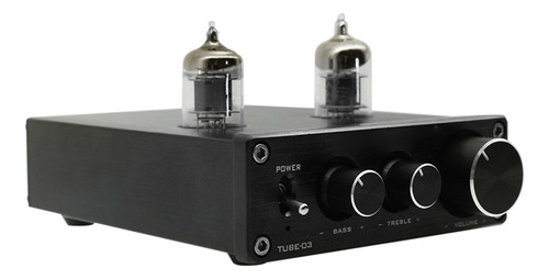 Amplificador Black Plug Bass Audio Eu Adjustment Preamp Rca