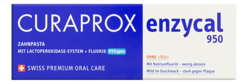 Creme Dental Enzycal 950  Curaprox Caixa 75ml