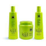 Kuul Kit Cure Me Shampoo + Reconstructor + Leave In Treatm.