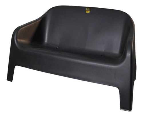 Sillon Skarpo Doble Negro Mascardi