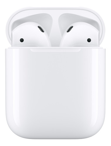 Apple AirPods 2 Generacion Con Estuche De Carga - Blanco