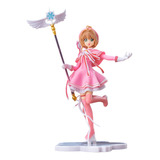 Figura Sakura Kinomoto-sakura Card Captor 16cm Muñeca Rosa