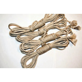 Cuerdas Artesanales De Jute Yute 6mm Shibari Kinbaku