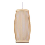 Lámpara Colgante De Bambú, Estilo Chino, Iluminación Suave Ú