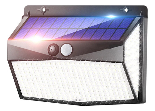 Solar Led Light With Movement Sensor For Exteriors Refl