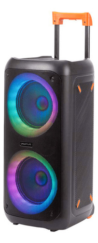 Parlante Smartlife Party Box 60w Bafle Bluetooth Eq 2x8 Rgb 