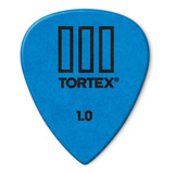 Palheta Dunlop Tortex Iii Azul 1.00mm (pacote C/ 6) 462r1.0