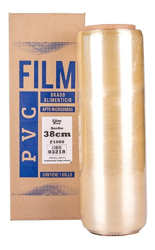 Film Alimenticio Industrial  Pvc (38cm X800 Metros) 