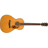 Fender Paramount Ps-220e Parlor - Guitarra Acústica Natura.