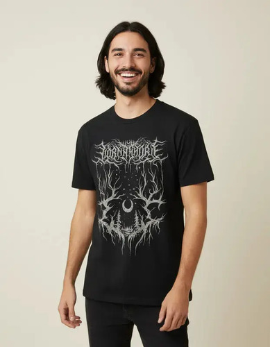 Playera Lorna Shore Negra | Meses sin interés
