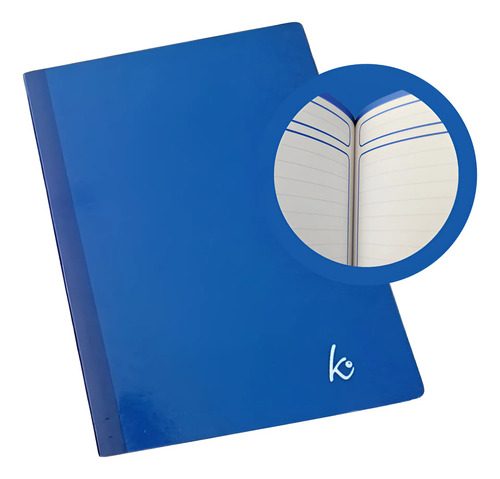 Cuaderno Profesional Marca K, Raya Cosido Margen Color | MercadoLibre