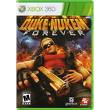 Jogo Duke Nukem Forever Xbox 360 Física Original Lacrado    