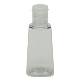 Envase Piramide Transparente 30ml Con Tapa Fliptop (30 Pza)