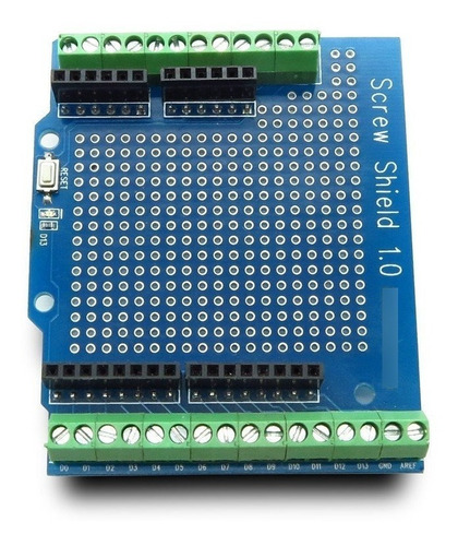 Screw Shield Uno R3 Terminal Clemas Compatible Con Arduino