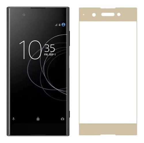 Vidrio Templado Curvo 3d Compatible Con Sony Xperia Xa1 Plus