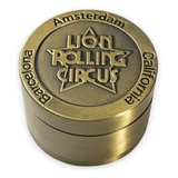 Lion Rolling Circus Picador De Metal Amsterdan Gold 3 Partes Color Dorado