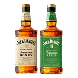 Kit Jack Daniels Honey 1l + Jack Daniesl Apple 1l