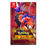 Pokemon Scarlet (escarlata)// Fisico Sellado// Mathogames
